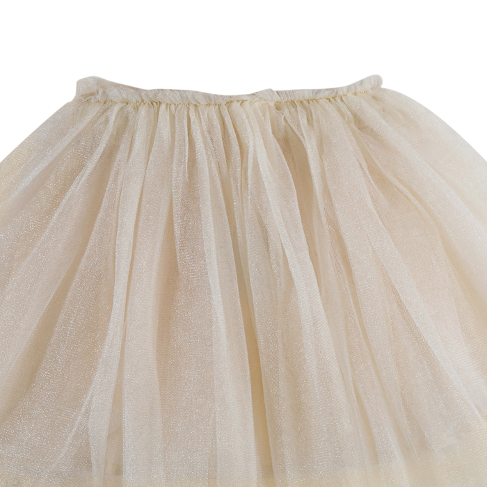 Donsje Pien Skirt | Off White Metallic