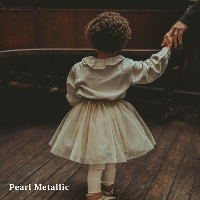 Donsje Pien Skirt | Pearl Metallic