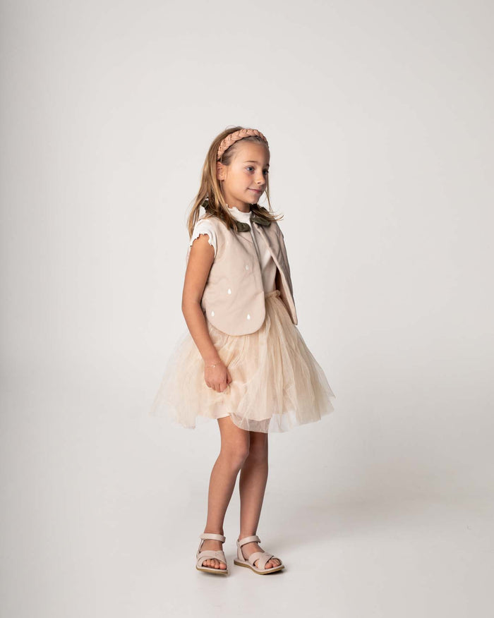 Donsje Pien Skirt | Soft Powder Metallic