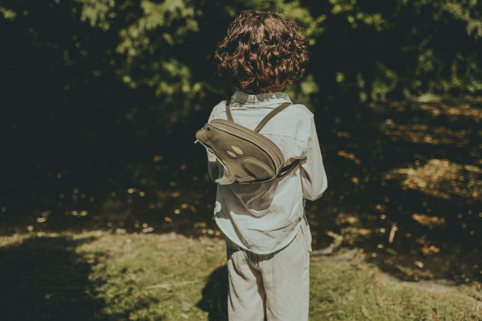 Donsje Pierre Backpack | Frog | Stone Nubuck