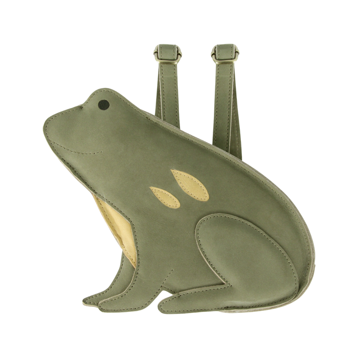 donsje Pierre Backpack | Frog | Stone Nubuck