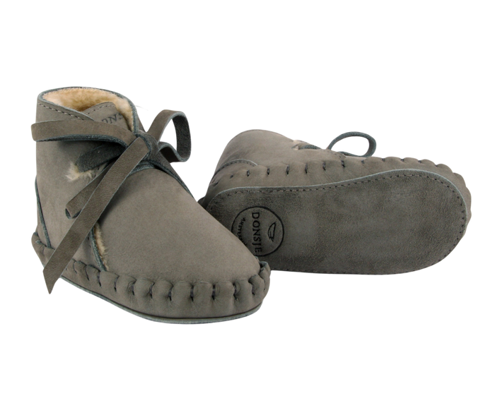 Donsje Pina Classic Booties | Stone Nubuck