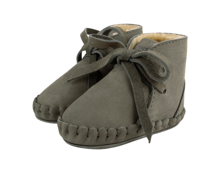 donsje Pina Classic Booties | Stone Nubuck