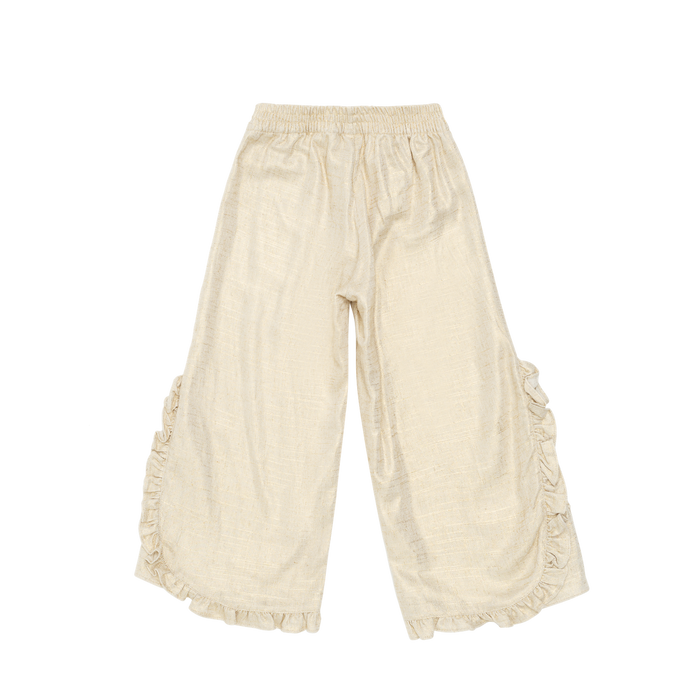 Donsje Pipp Trousers | Soft Sand Metallic