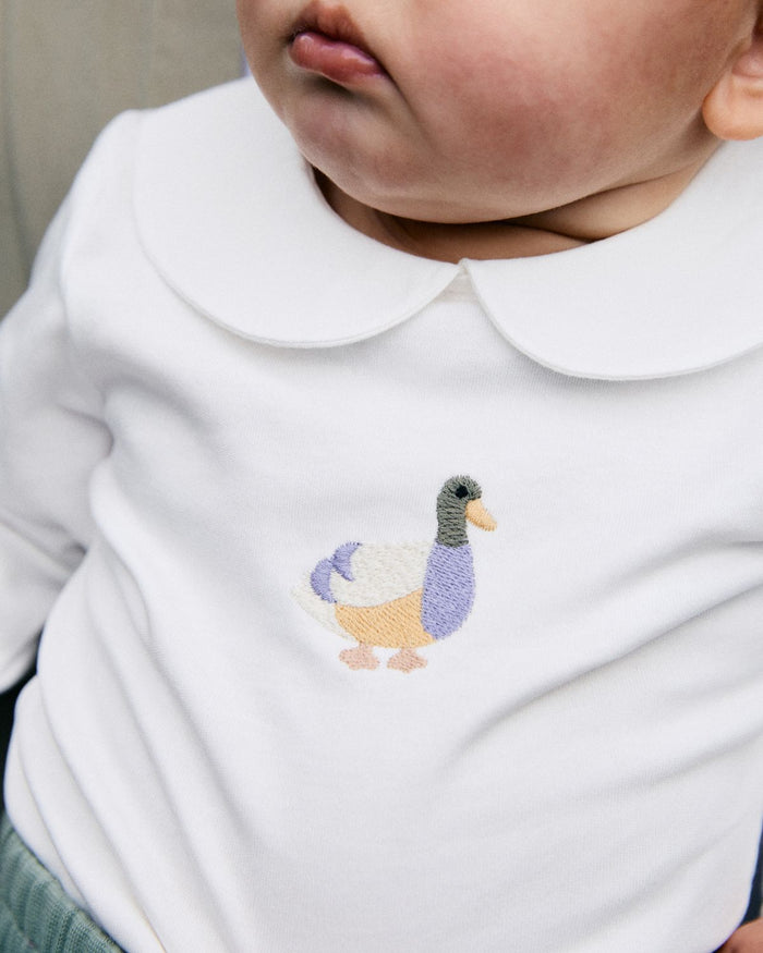 Donsje Posh Mallard Bodysuit | Off White