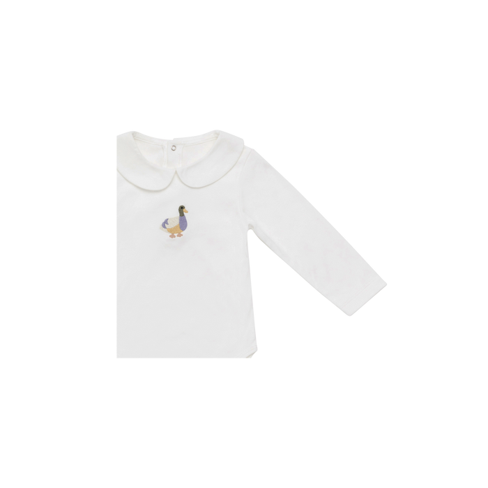 Donsje Posh Mallard Bodysuit | Off White