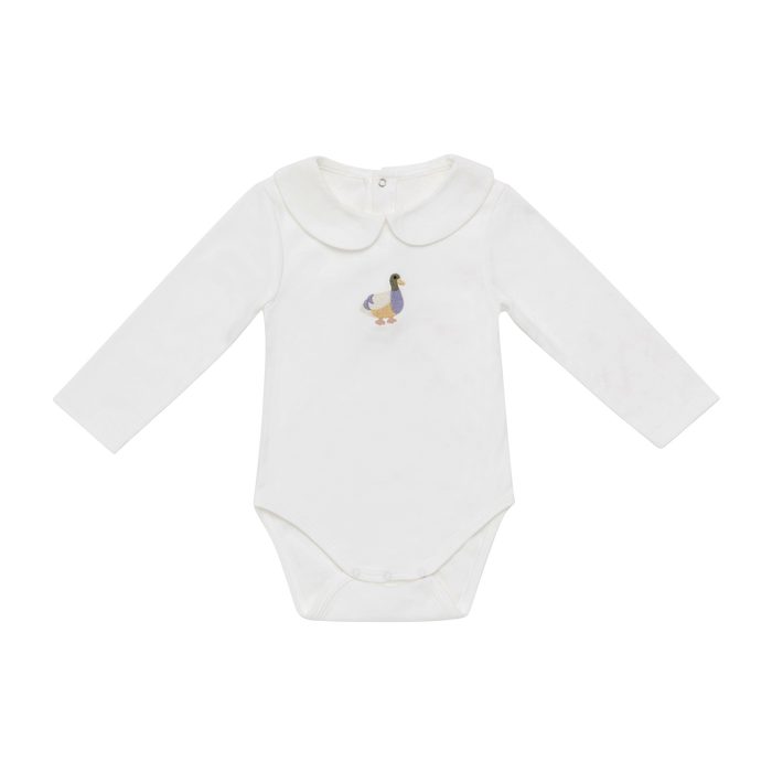 donsje Posh Mallard Bodysuit | Off White