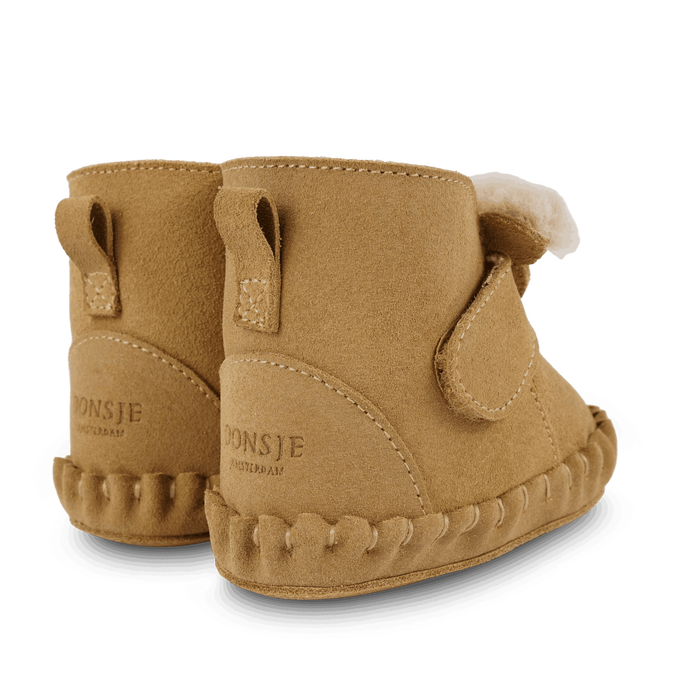 Donsje Pouty Booties | Fluffy Koala | Sand Suede