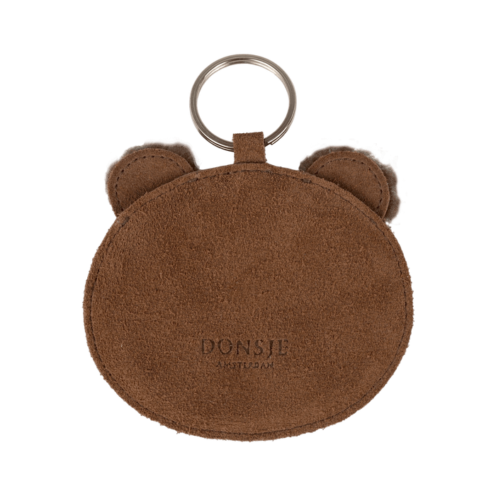 Donsje Pouty Chain | Fluffy Bear | Teddy Brown Suede