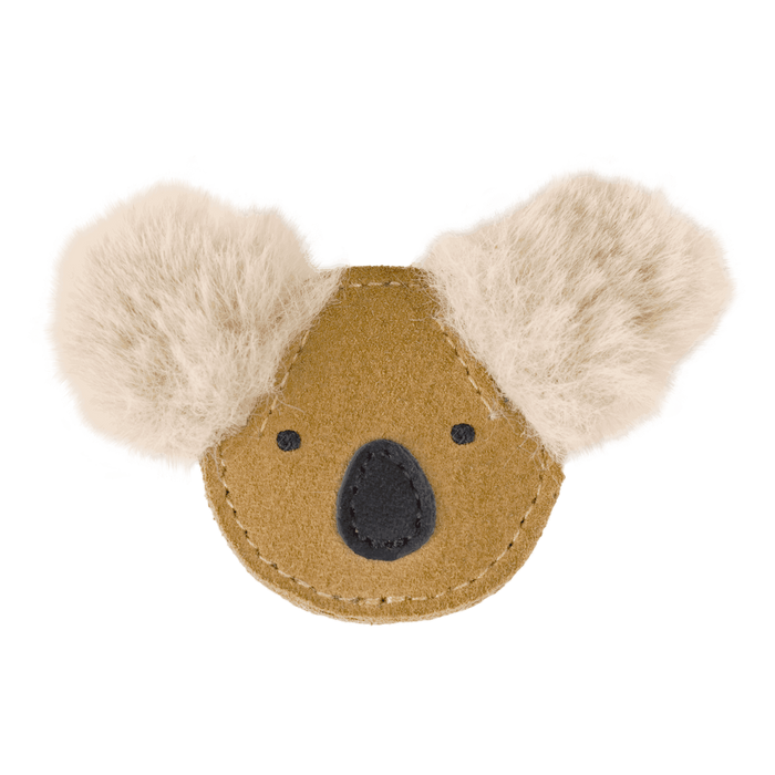Donsje Pouty Clip | Fluffy Koala | Sand Suede