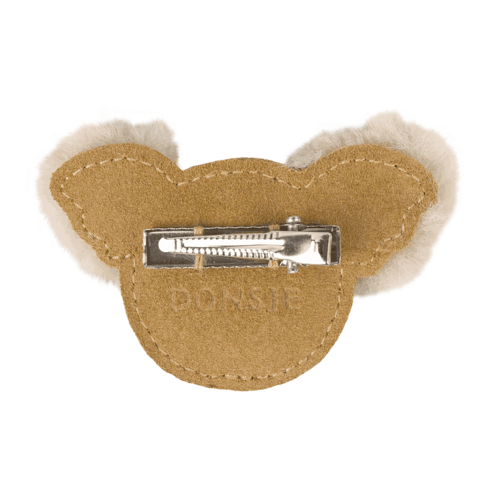 Donsje Pouty Clip | Fluffy Koala | Sand Suede
