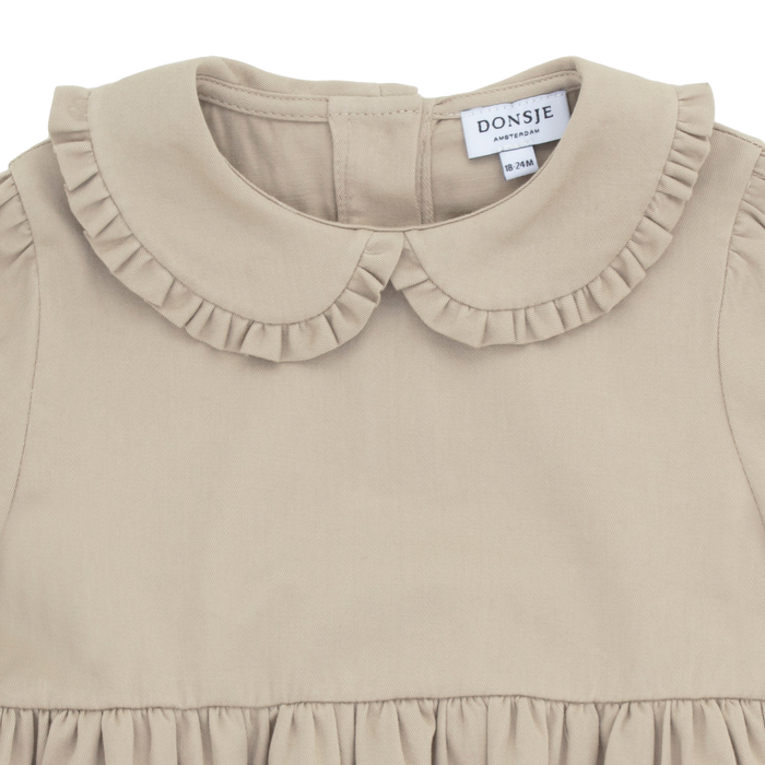 Donsje Prala Dress | Light Taupe