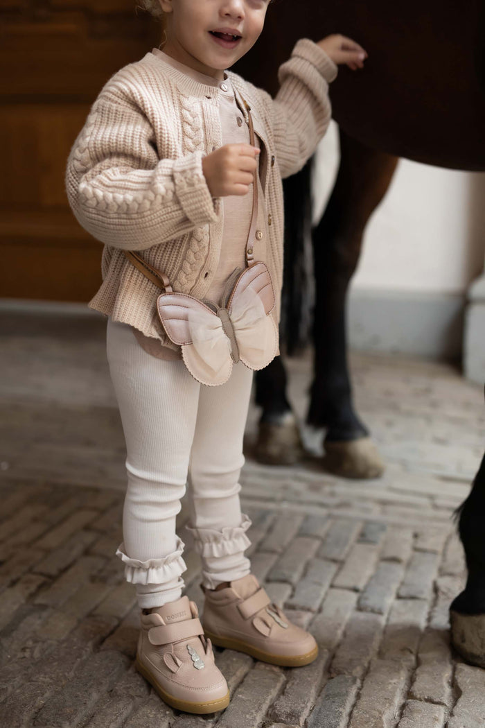 Donsje Qalja Purse | Vlinder | Clay Metallic Leather