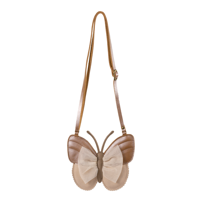 Donsje Qalja Purse | Vlinder | Clay Metallic Leather