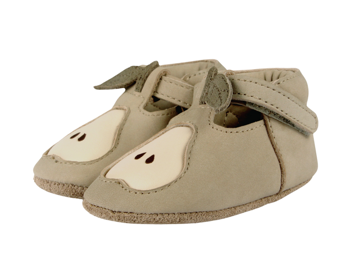 donsje Qanoe Shoes | Pear | Taupe Leather