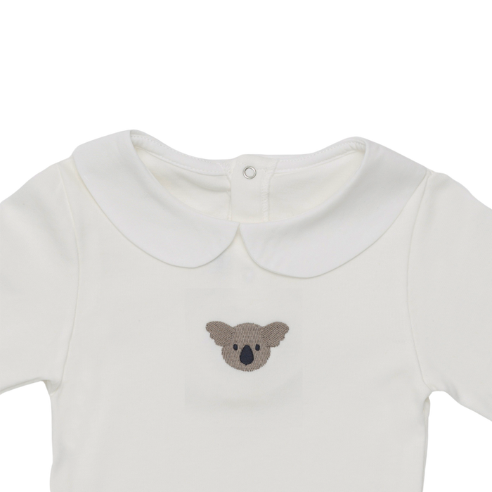 Donsje Qavo Bodysuit | Koala | Off White