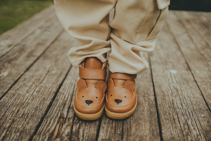 Donsje Qika Sneakers | Bear | Cognac Leather