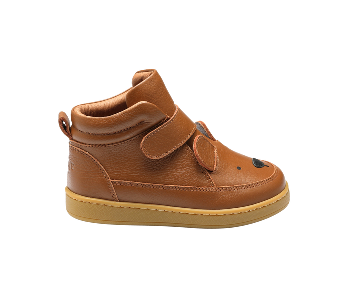 Donsje Qika Sneakers | Bear | Cognac Leather