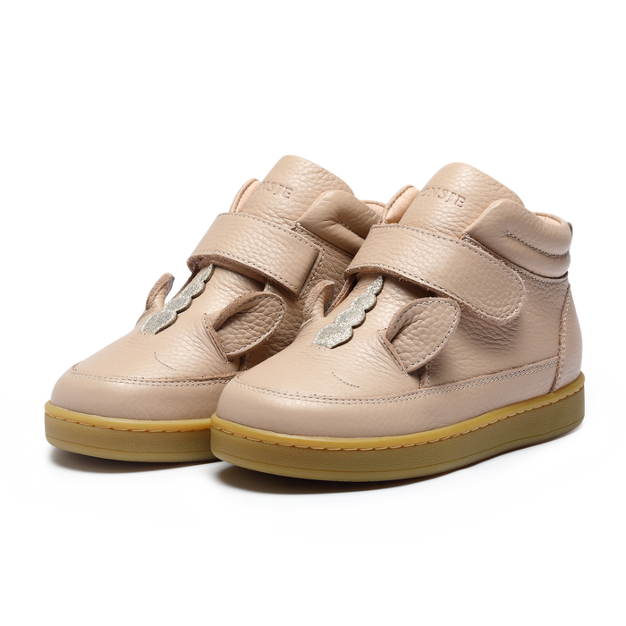 donsje Qika Sneakers | Unicorn | Light Rose Leather