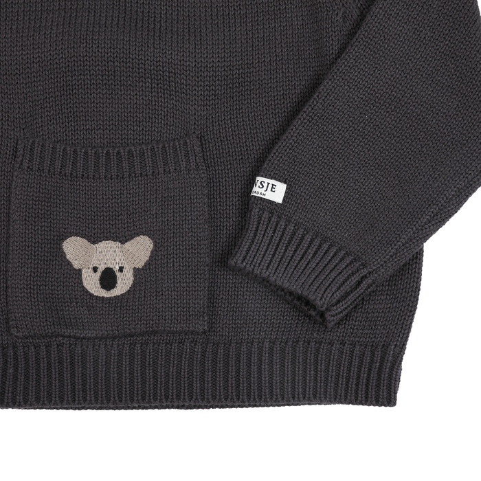 Donsje Qoeke Sweater | Koala | Cloudy Grey