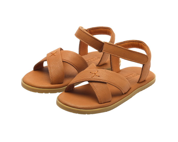 donsje Qotis Sandals | Caramel Leather