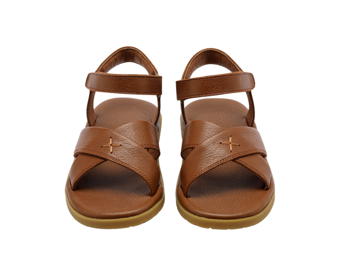 Donsje Qotis Sandals | Cognac Leather