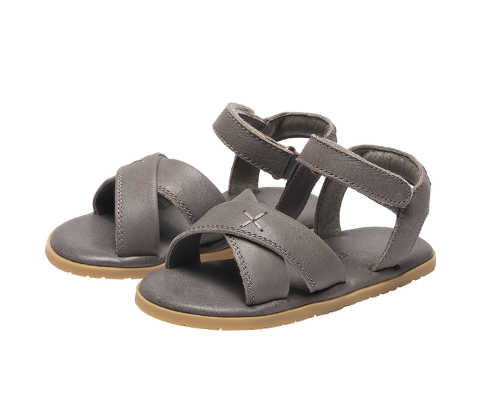 donsje Qotis Sandals | Grey Leather