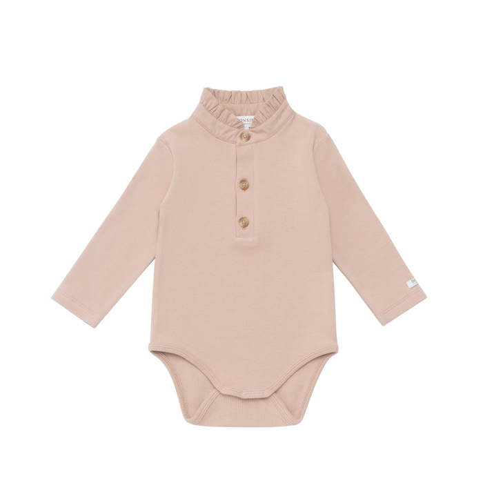 donsje Qouches Bodysuit | Hazelnut Blush