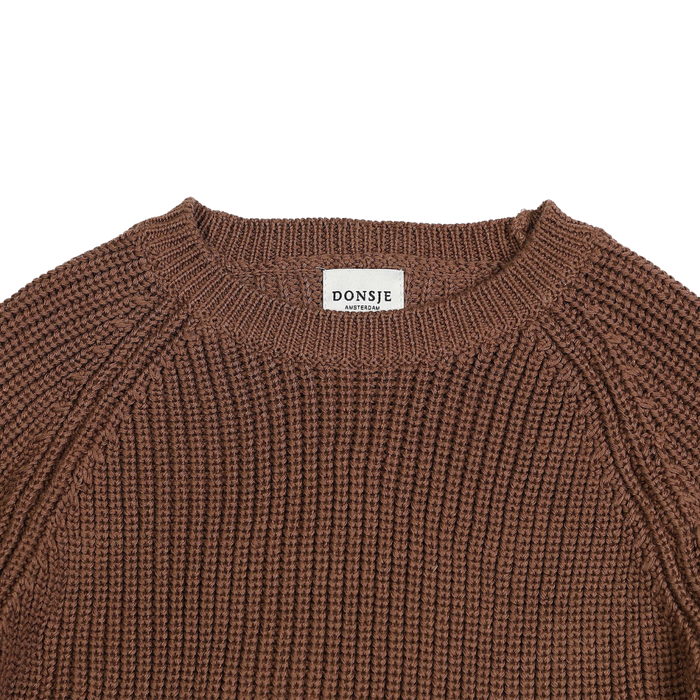 Donsje Qtella Sweater | Dark Mocha