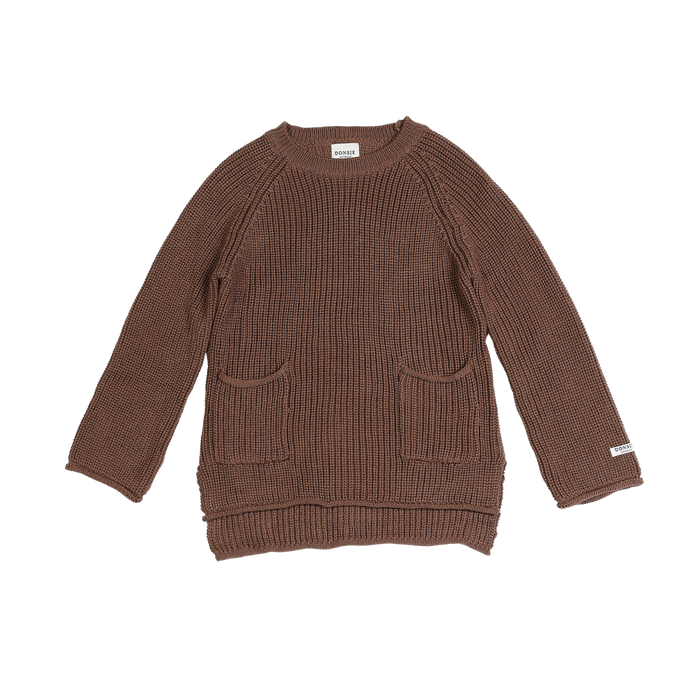 donsje Qtella Sweater | Dark Mocha
