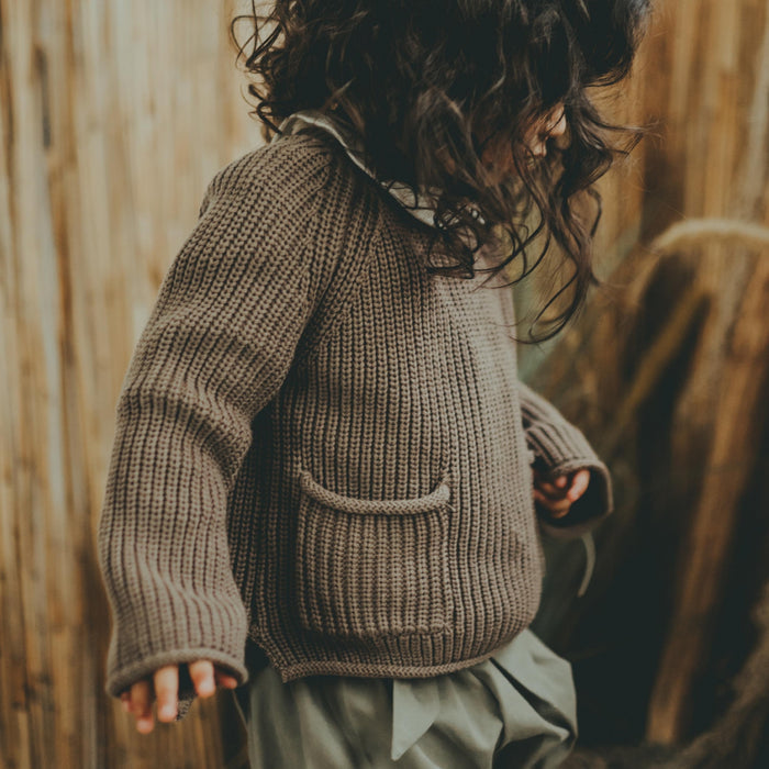 Donsje Qtella Sweater | Dark Taupe