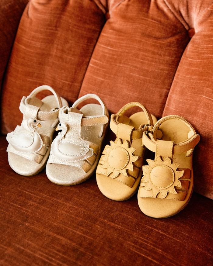 Donsje Rays Of Sunshine Sandals | Canary Leather