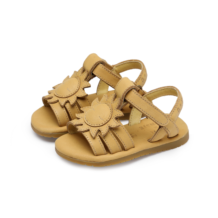 donsje Rays of Sunshine Sandals | Canary Leather