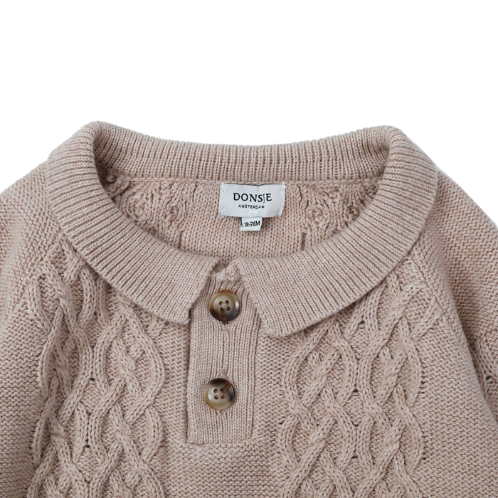 Donsje Reeder Sweater | Sand Melange