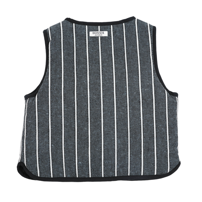 Donsje Ririo Gilet | Night Blue Melange