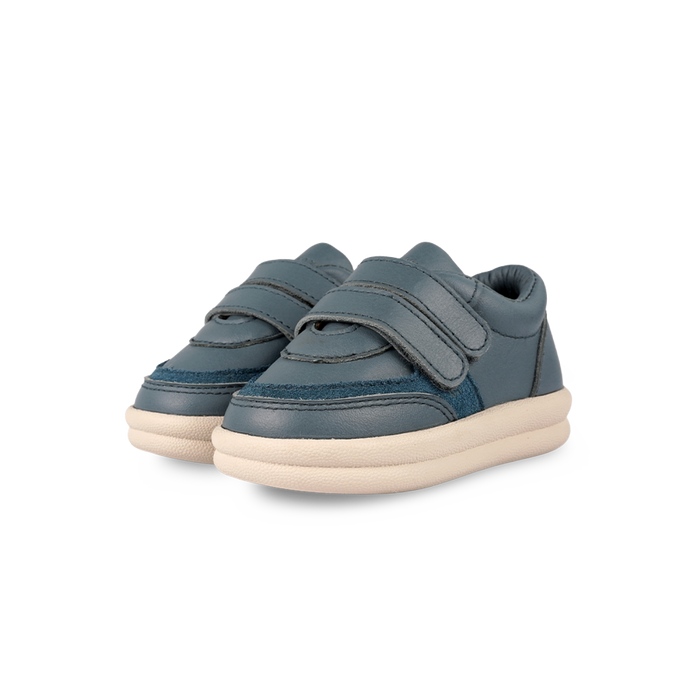 donsje Romijn Sneakers | Blue Stone Leather