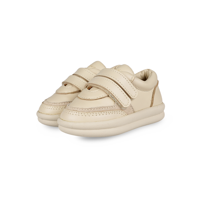 Donsje Romijn Sneakers | Cream Leather