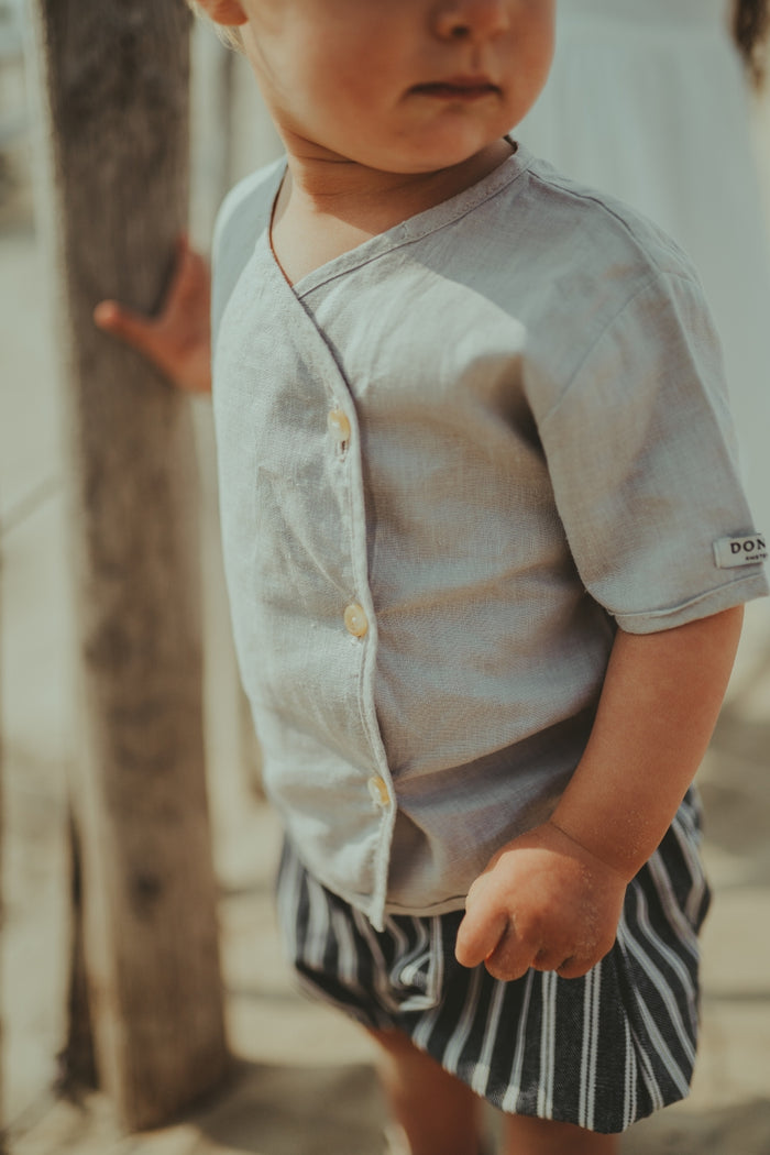 Donsje Roobs Blouse | Sky Grey