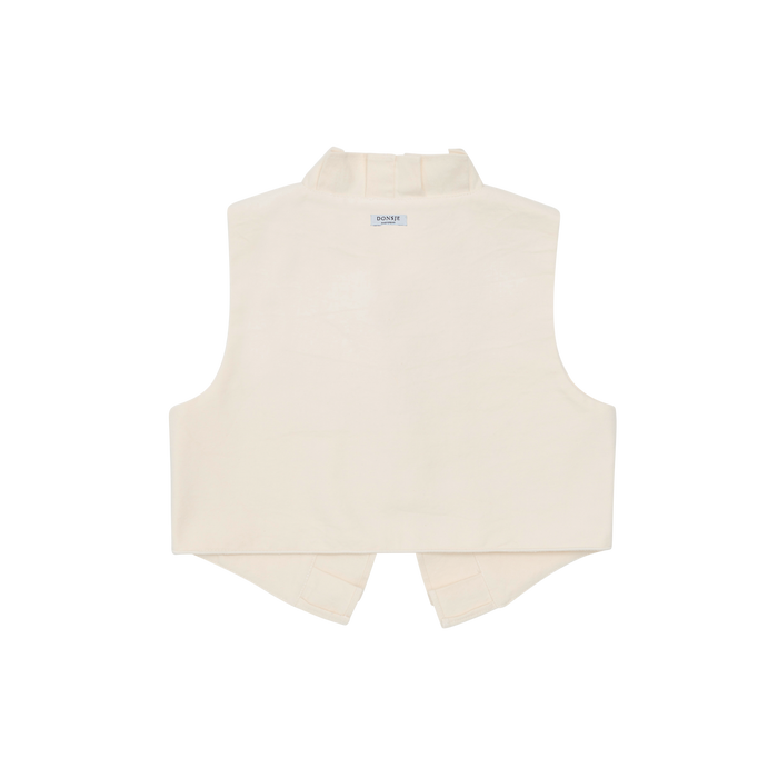 Donsje Roqi Gilet | Warm White