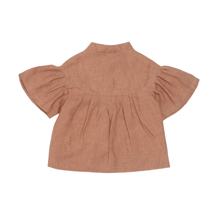 Donsje Rosalie Jacket | Rust Metallic