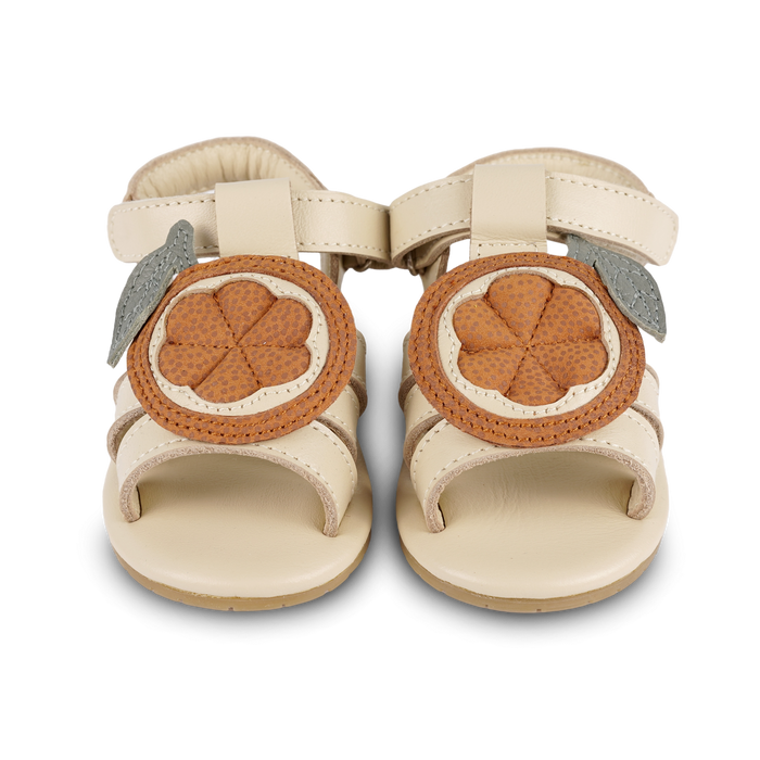 Donsje Sadie Sandals | Arancia | Cream Leather