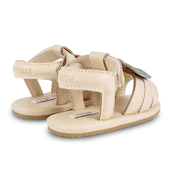 Donsje Sadie Sandals | Arancia | Cream Leather