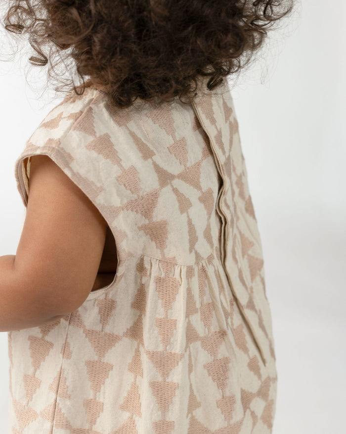 Donsje Salotte Playsuit | Soft Sand - Rose Triangular