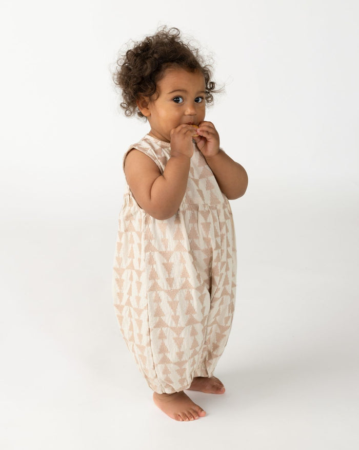 Donsje Salotte Playsuit | Soft Sand - Rose Triangular