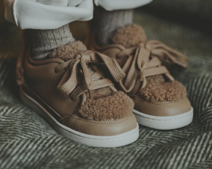 Donsje Sandor Sneakers | Beige Leather