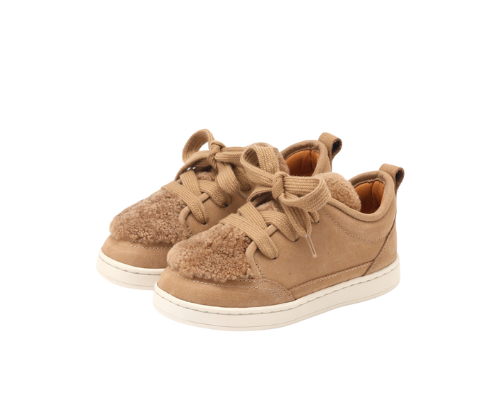 donsje Sandor Sneakers | Beige Leather