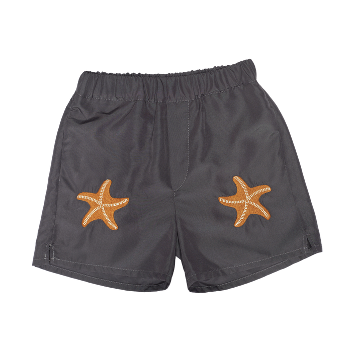 donsje Seba Swim Shorts | Starfish | Grey