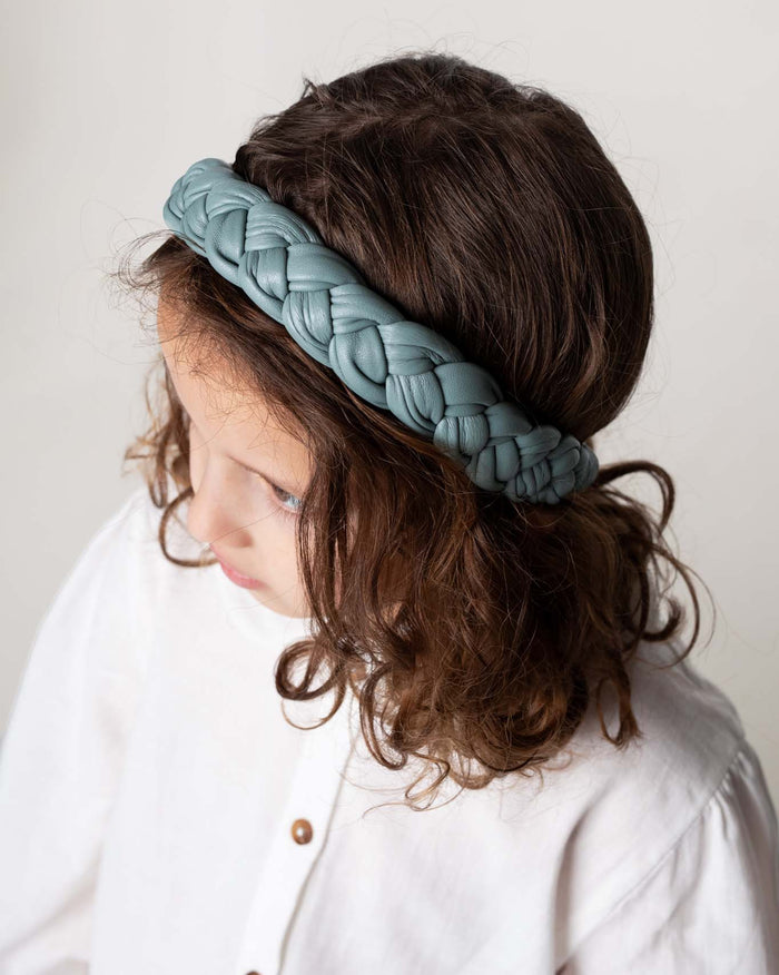 Donsje Senzay Headband | Jade Sheep Leather
