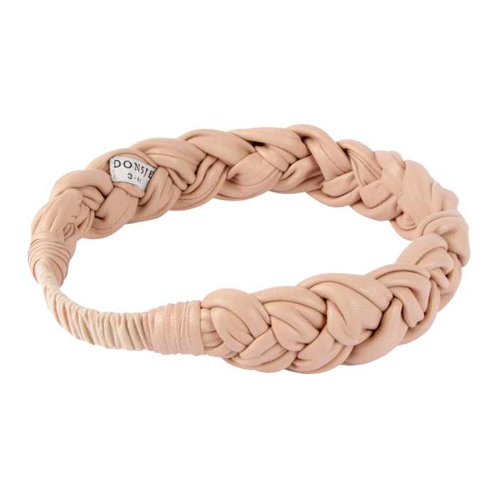 Donsje Senzay Headband | Light Rust Sheep Leather