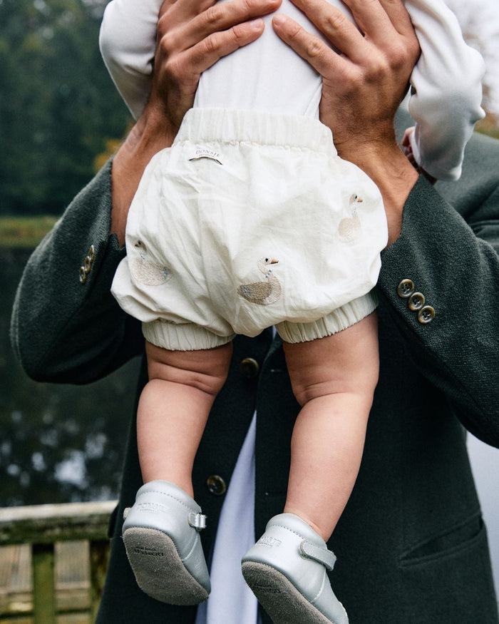 Donsje Shimmer Swan Bloomers | Warm White
